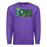 Purple three rex Premium Sweatshirt - MaliasSmallBusiness