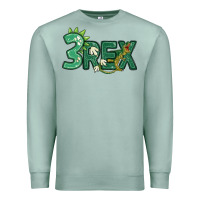 Seafoam three rex Premium Sweatshirt - MaliasSmallBusiness