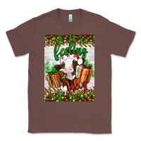 Chestnut Christmas feeling jolly cow Classic Tee - Artiststas