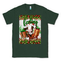 Sports Green Christmas feeling jolly cow Classic Tee - Artiststas