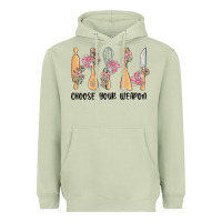 Matcha choose your weapon Heavyweight Hoodie - MaliasSmallBusiness