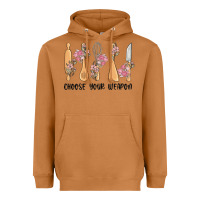 Meerkat choose your weapon Heavyweight Hoodie - MaliasSmallBusiness