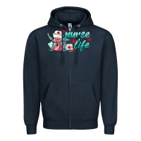 Navy nurse life gnomies Zipper Hoodie - BarkalooDesign