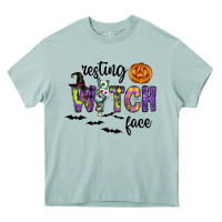 Arona Resting Witch Face Heavy Core Tee - CowhideDigitalArt