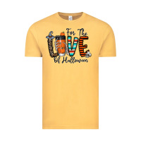 Vintage Mustard for the love of halloween Vintage Tee - CowhideDigitalArt