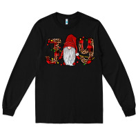 Black joy gnome Long Sleeve Tee - JahusDesignShop