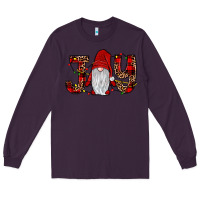 Plum joy gnome Long Sleeve Tee - JahusDesignShop