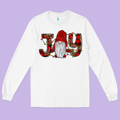 Joy Gnome Long Sleeve Tee Designed By Jahusdesignshop