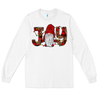 White joy gnome Long Sleeve Tee - JahusDesignShop