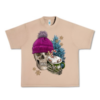 Burro winter skeleton skull Urban Heavy Tee - FaDigitalArtStudio