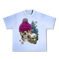 Grape Ice winter skeleton skull Urban Heavy Tee - FaDigitalArtStudio