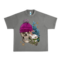 Tornado winter skeleton skull Urban Heavy Tee - FaDigitalArtStudio