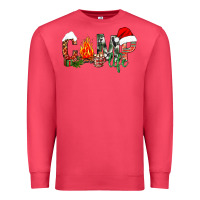 Cardinal christmas camp life Premium Sweatshirt - NancyCooperArtShop