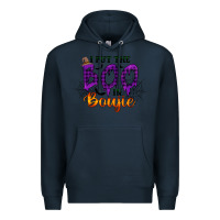 Navy I put the Boo in Boujie Premium Hoodie - RacoonDesign