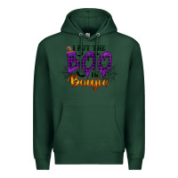 Sports Green I put the Boo in Boujie Premium Hoodie - RacoonDesign