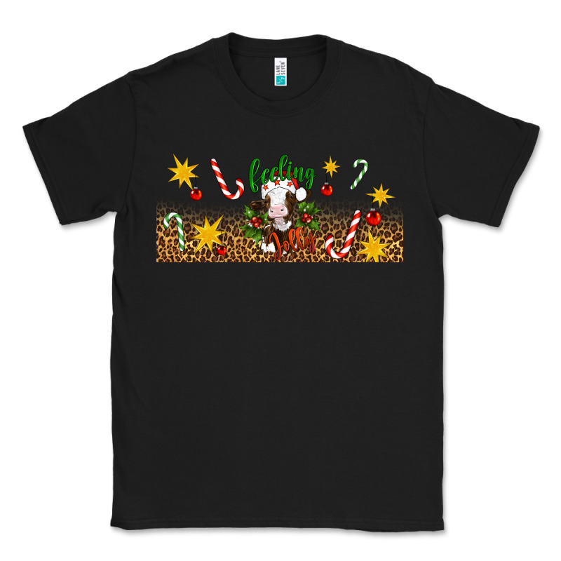 Christmas Feeling Jolly Cow Classic Tee by Artiststas | Teevron