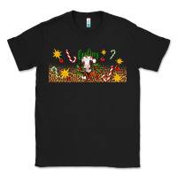 Black Christmas feeling jolly cow Classic Tee - Artiststas
