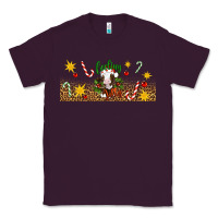Plum Christmas feeling jolly cow Classic Tee - Artiststas