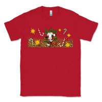 Red Christmas feeling jolly cow Classic Tee - Artiststas