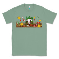 Sage Christmas feeling jolly cow Classic Tee - Artiststas