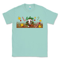 Seafoam Christmas feeling jolly cow Classic Tee - Artiststas