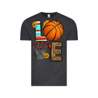Vintage Black western basketball love Vintage Tee - HRA Design Shop