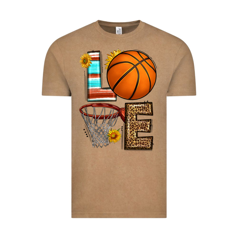 Western Basketball Love Vintage Tee by HRA Design Shop | Teevron
