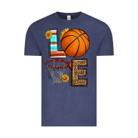 Vintage Denim western basketball love Vintage Tee - HRA Design Shop
