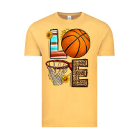 Vintage Mustard western basketball love Vintage Tee - HRA Design Shop