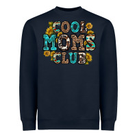 Navy cool moms club Heavyweight Sweatshirt - Zillion Design Studio