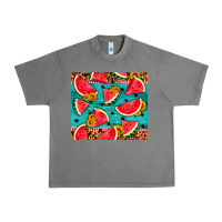 Tornado watermelon and sunflowers Urban Heavy Tee - HRA Design Shop