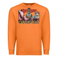 Carrot busy doing cowgirl shit liquor boots cigarette Premium Sweatshirt - NancyCooperArtShop