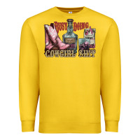 Lemon busy doing cowgirl shit liquor boots cigarette Premium Sweatshirt - NancyCooperArtShop