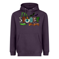 Plum it's spooky season Heavyweight Hoodie - NancyCooperArtShop