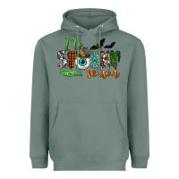 Sage it's spooky season Heavyweight Hoodie - NancyCooperArtShop