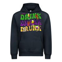 Navy Drink drank drunk Urban Hoodie - NancyCooperArtShop