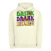 Pigment Pistachio Drink drank drunk Urban Hoodie - NancyCooperArtShop