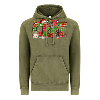 Vintage Olive christmas cpht pharmacy technician Vintage Hoodie - texasbilliewilder