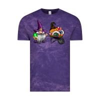 Cloud Purple halloween Vintage Tee - CowhideDigitalArt