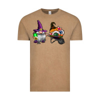 Vintage Coffee halloween Vintage Tee - CowhideDigitalArt