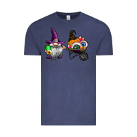 Vintage Denim halloween Vintage Tee - CowhideDigitalArt