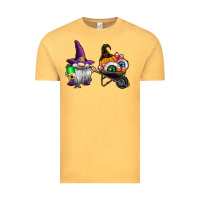 Vintage Mustard halloween Vintage Tee - CowhideDigitalArt