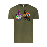 Vintage Olive halloween Vintage Tee - CowhideDigitalArt
