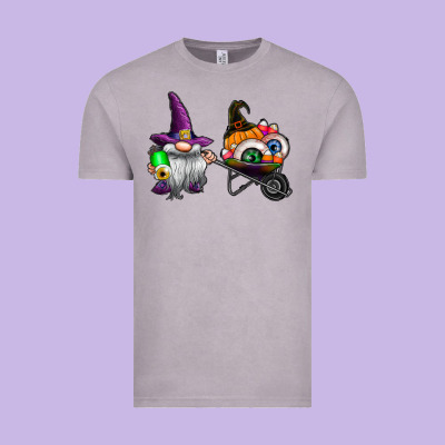 Halloween Vintage Tee Designed By Cowhidedigitalart
