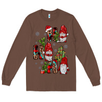 Chestnut ho ho ho gnome Long Sleeve Tee - JahusDesignShop