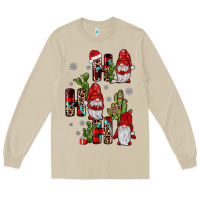 Mushroom ho ho ho gnome Long Sleeve Tee - JahusDesignShop