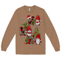Toasted Coconut ho ho ho gnome Long Sleeve Tee - JahusDesignShop