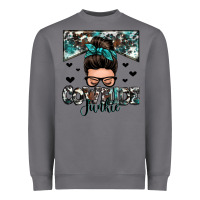 Storm cowhide junkie messy bun Heavyweight Sweatshirt - Zillion Design Studio