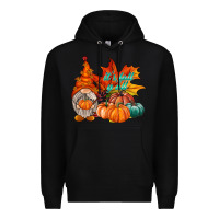 Black it is fall yall gnome Premium Hoodie - RacoonDesign