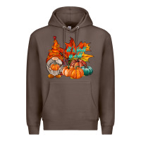 Coffee it is fall yall gnome Premium Hoodie - RacoonDesign